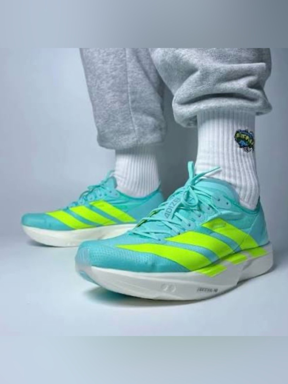 New ADIDAS Adizero Takumi Sen 11 'Blue Zero Metalic Mint'